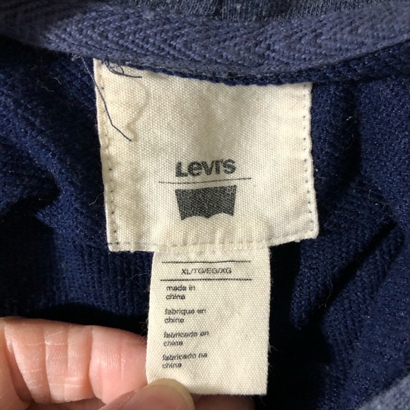 LEVI’S GRAPHIC SWEATSHIRT HOODIE PULLOVER SZ XL - Picture 5 of 7